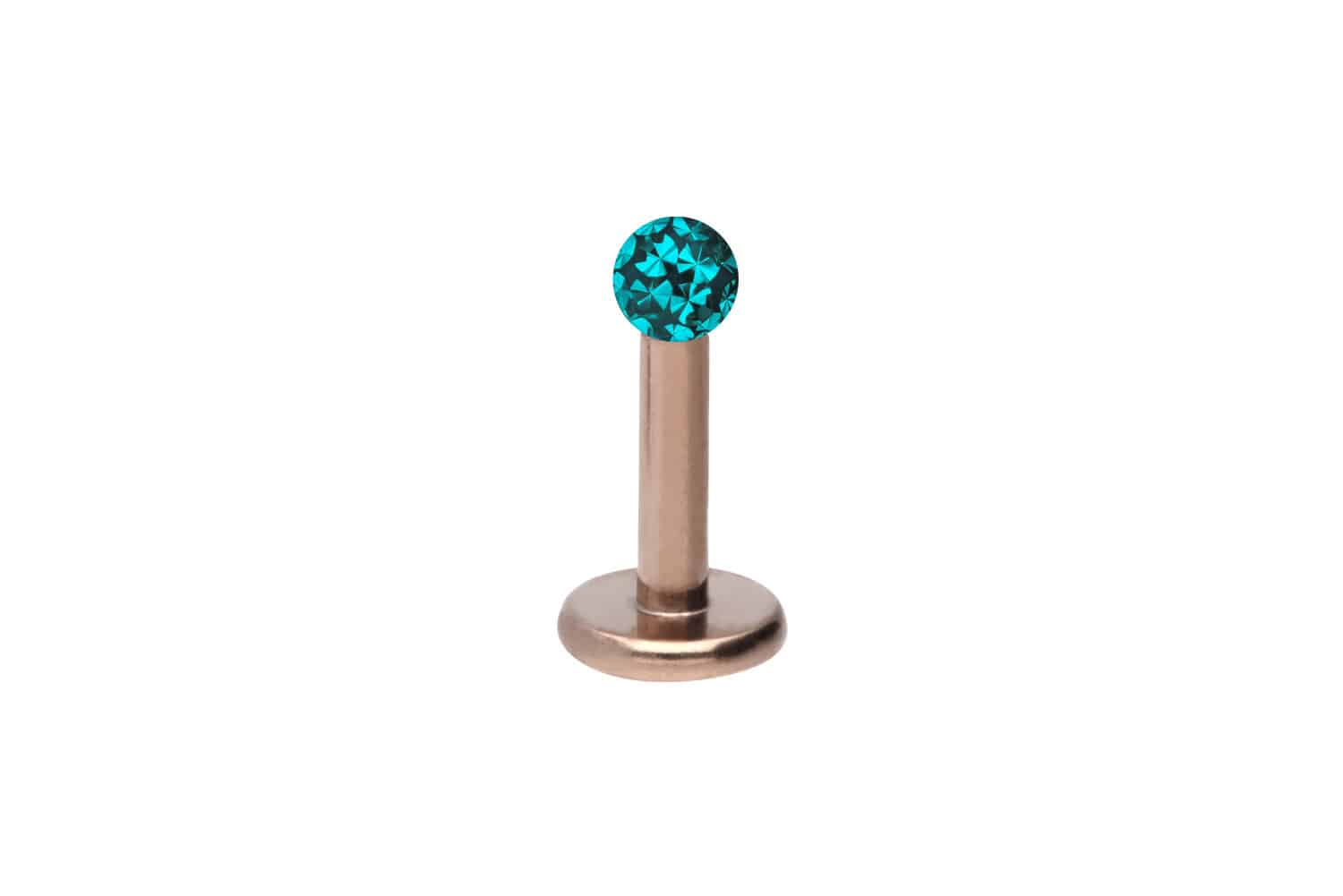 Titan Labret Piercing EPOXY-KUGEL